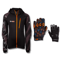 MTB Padded Glove And Hoodie 'Defender' Bundle
