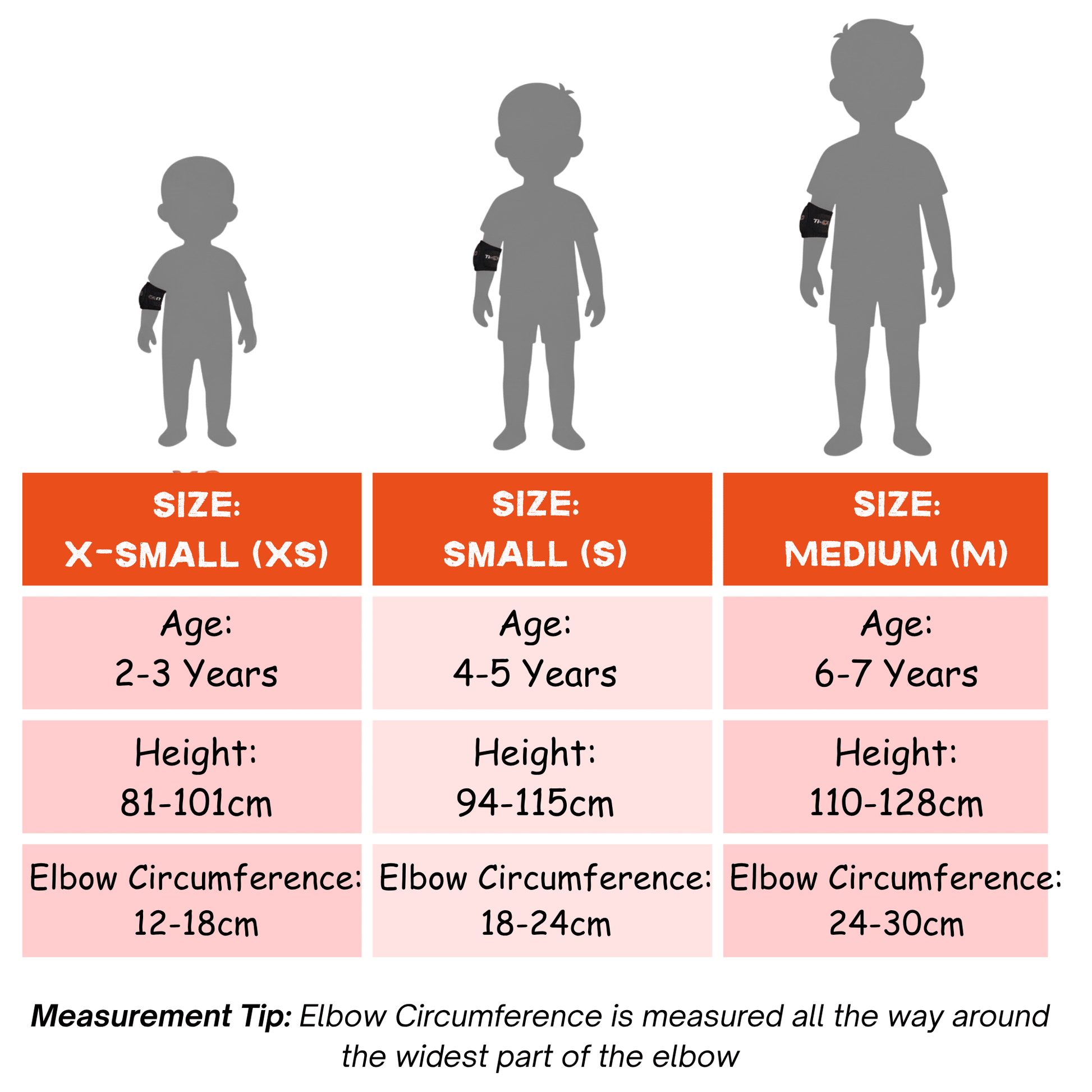 Kids Elbow Pads - Tech Super Soft Cycling Elbow Pads