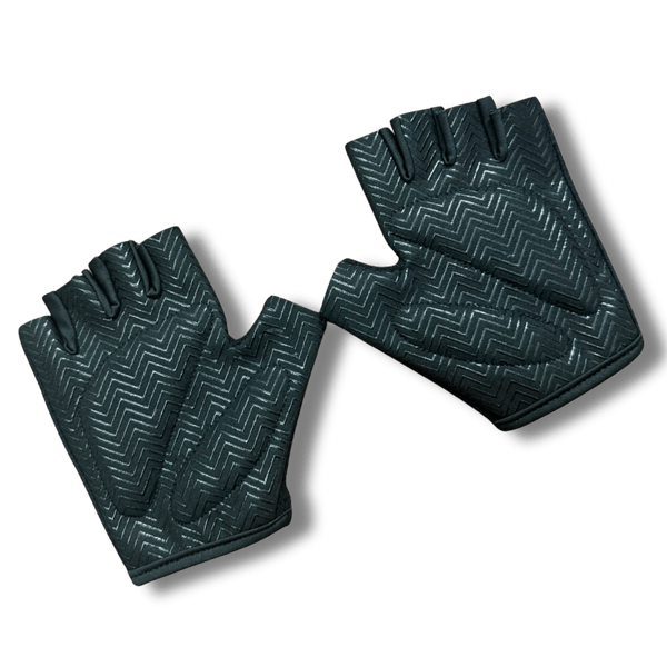 Ti-GO kids' short finger 'Carbon' cycling gloves – product photo 5