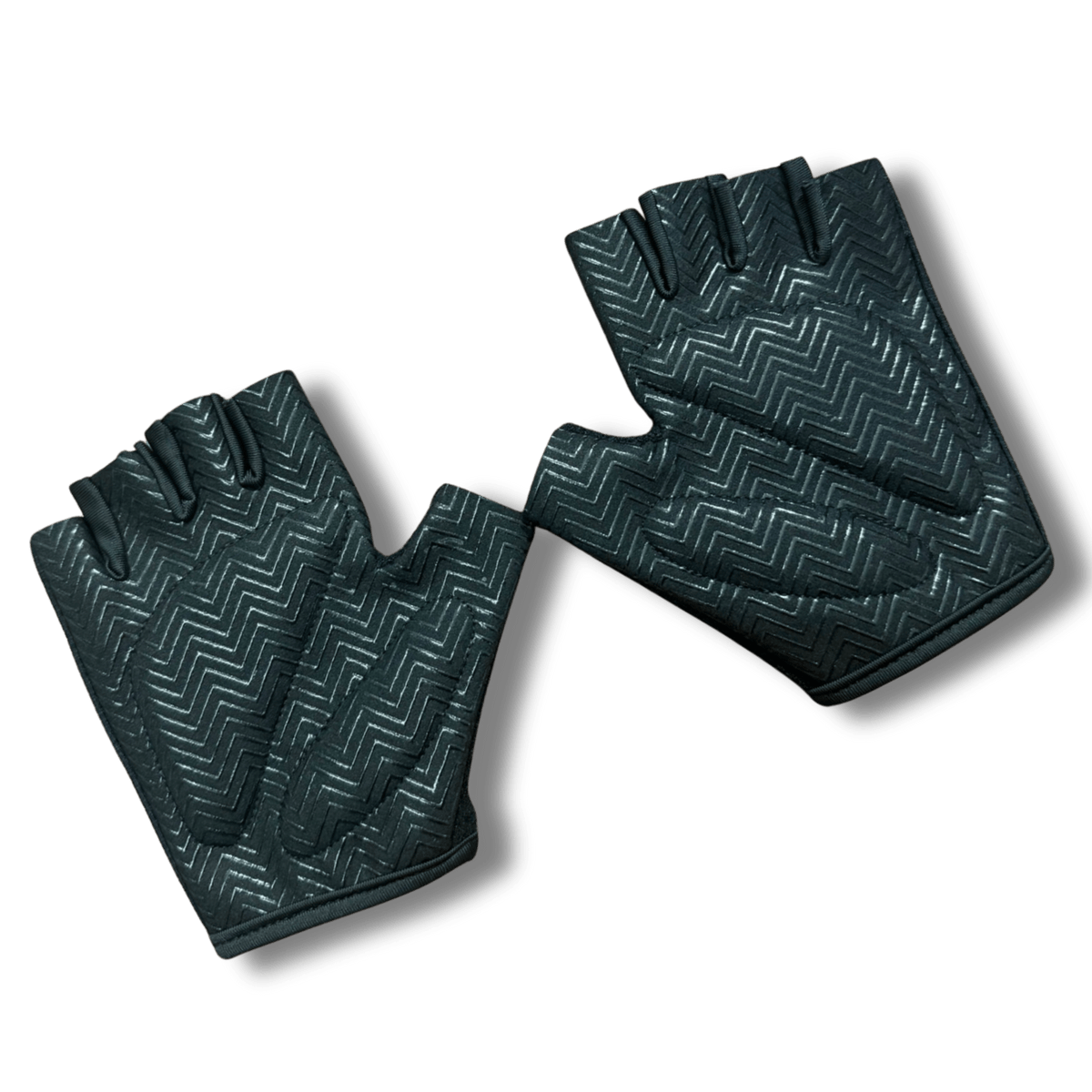Ti-GO kids' short finger 'Carbon' cycling gloves – product photo 5