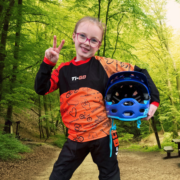 Ti-GO ‘Carbon’ Limited Edition Long Sleeve MTB Jersey - Pre Order