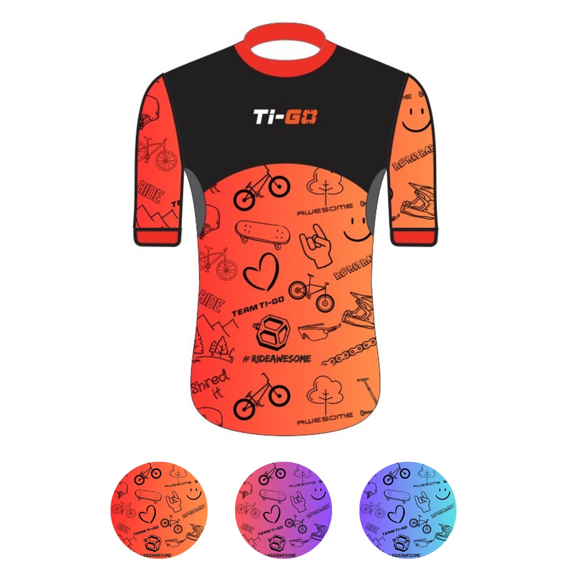 Ti-GO ‘Carbon’ Limited Edition Short Sleeve Jersey - Pre Order