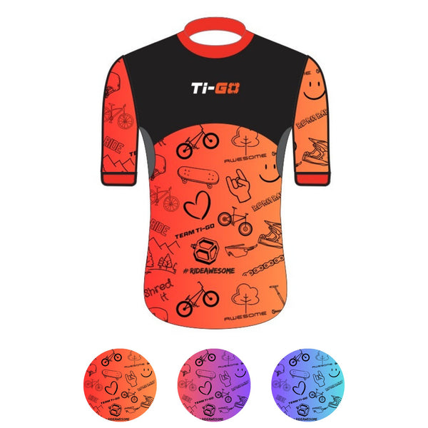 Ti-GO ‘Carbon’ Limited Edition Short Sleeve Jersey - Pre Order