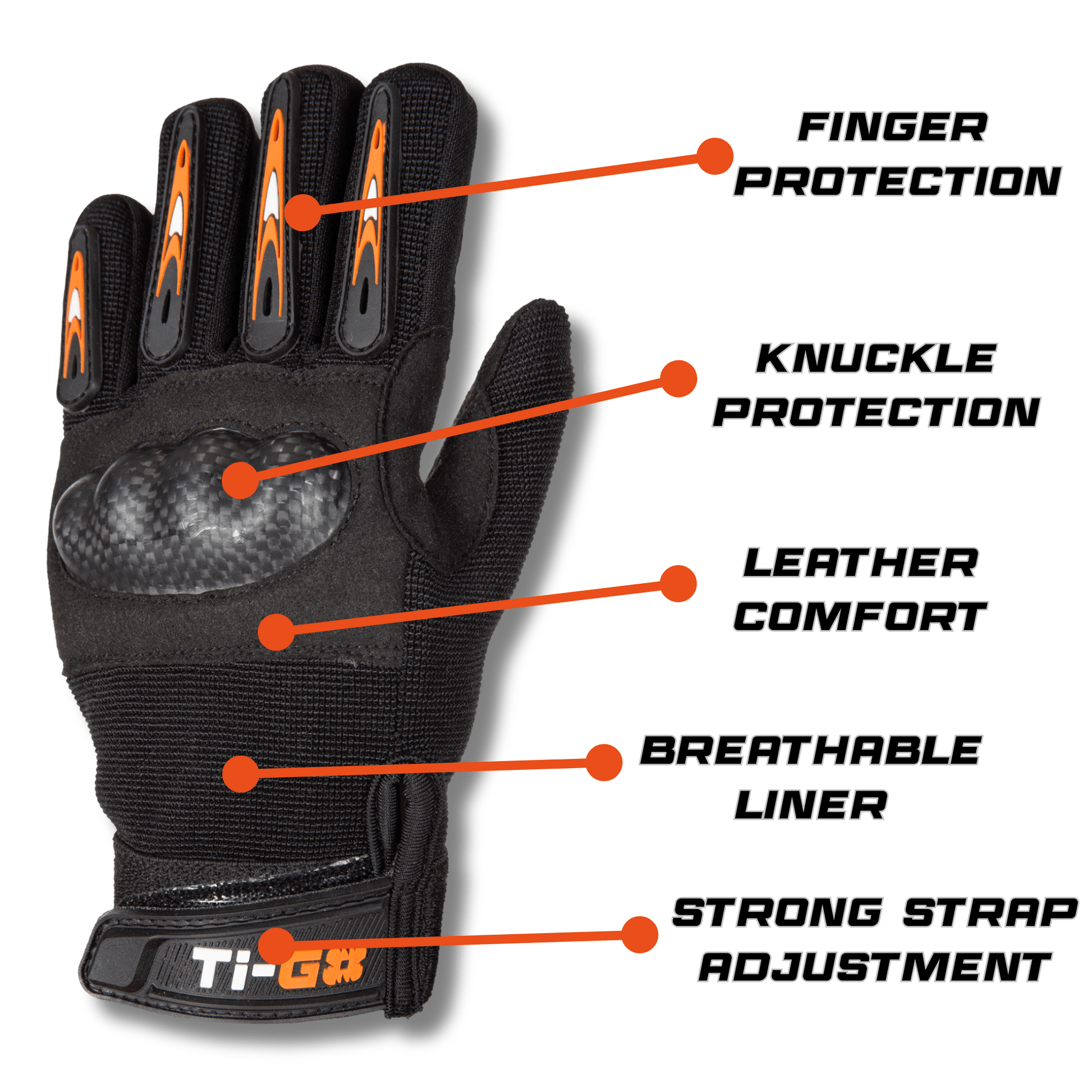 Ti-GO Kids MX Motocross Gloves