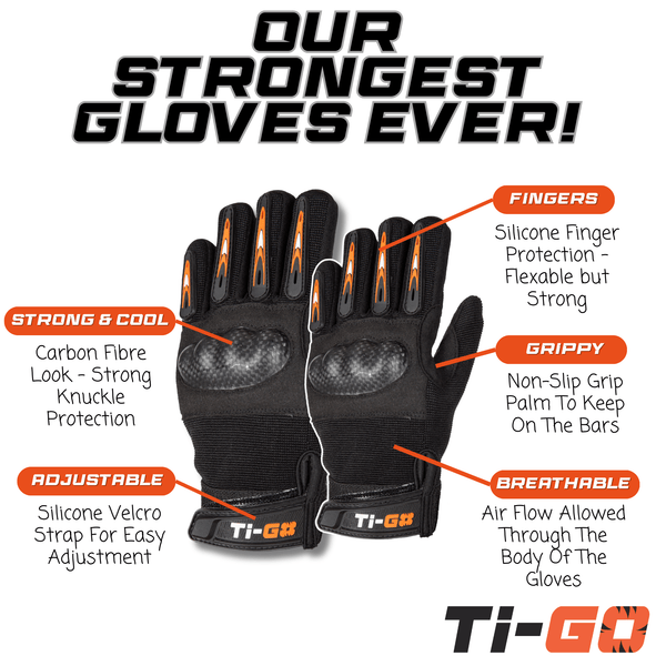 Ti-GO Kids MX Motocross Gloves