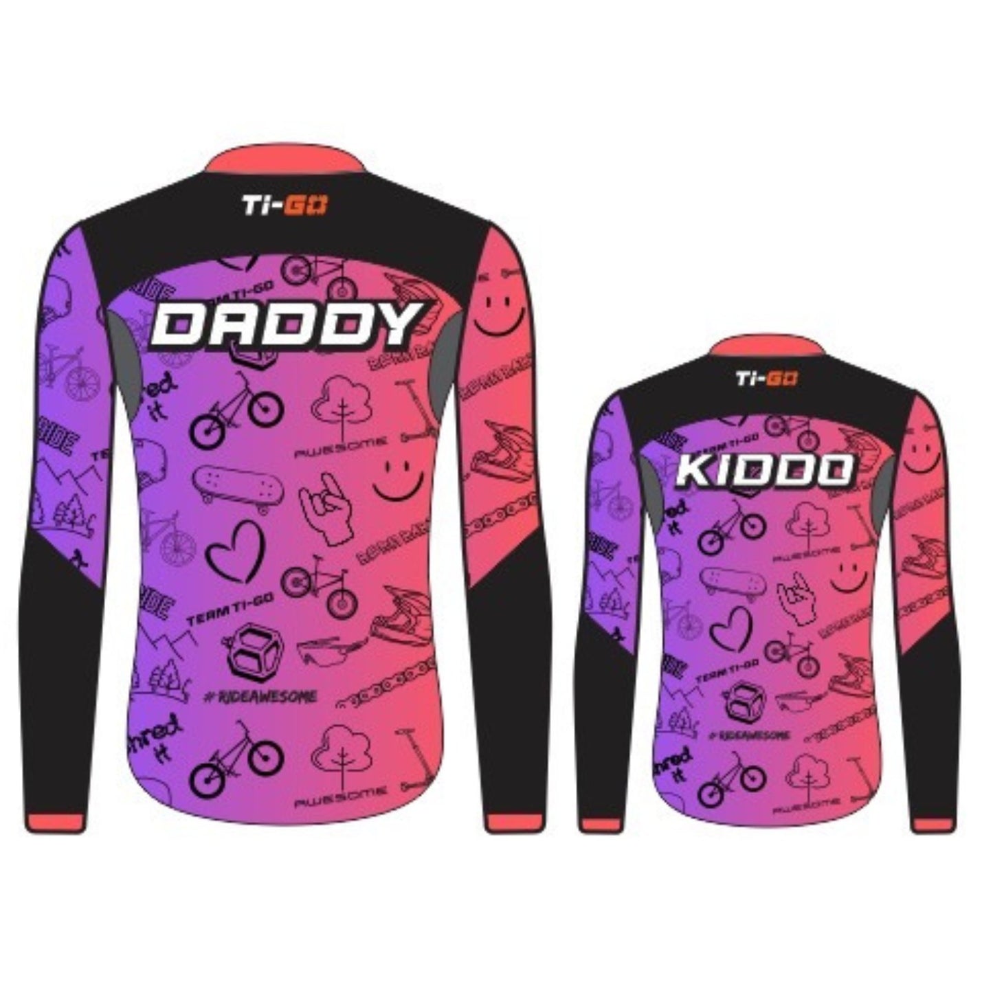 Ti-GO ‘Carbon’ Limited Edition Jersey - Fathers Day Personalisation - Pre Order