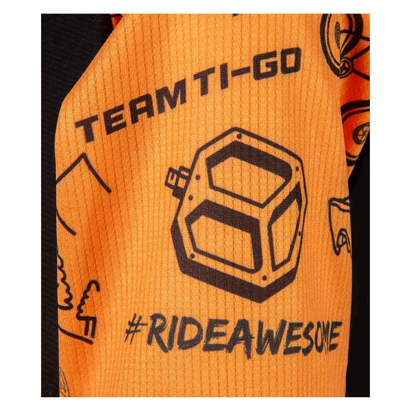 Ti-GO ‘Carbon’ Limited Edition Long Sleeve MTB Jersey - Pre Order