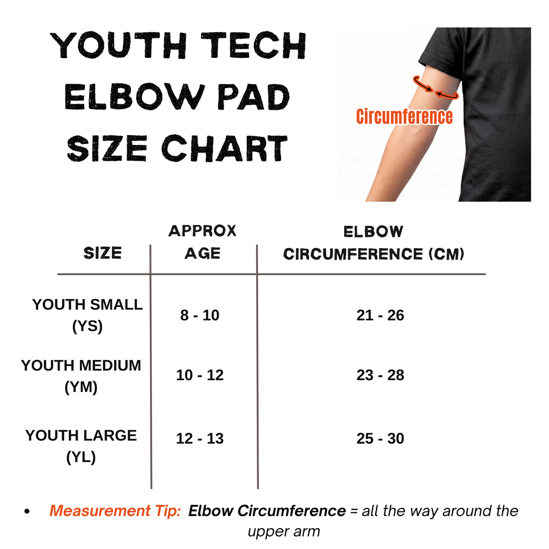 Ti-GO Tech Elbow Pads - Youth