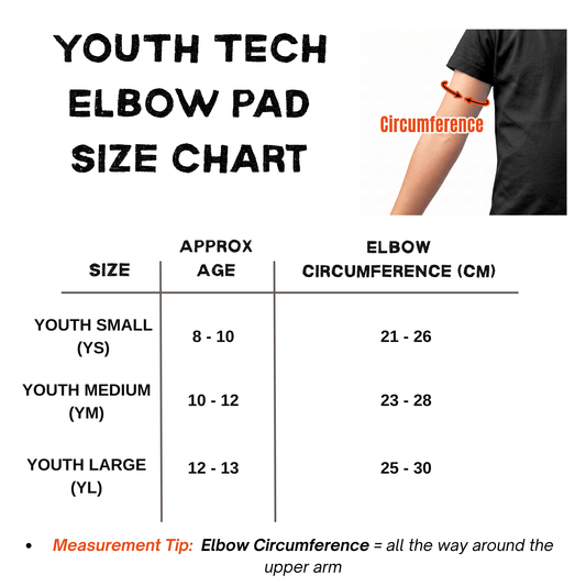 Ti-GO Tech Elbow Pads - Youth
