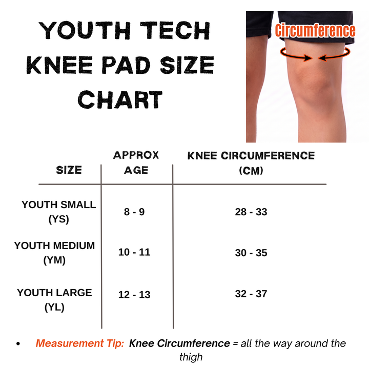Ti-GO Tech Knee Pads - Youth