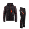 Ti-GO kids BMX & MTB riding kit bundle – padded armour hoodie and lightweight riding pants in black & orange