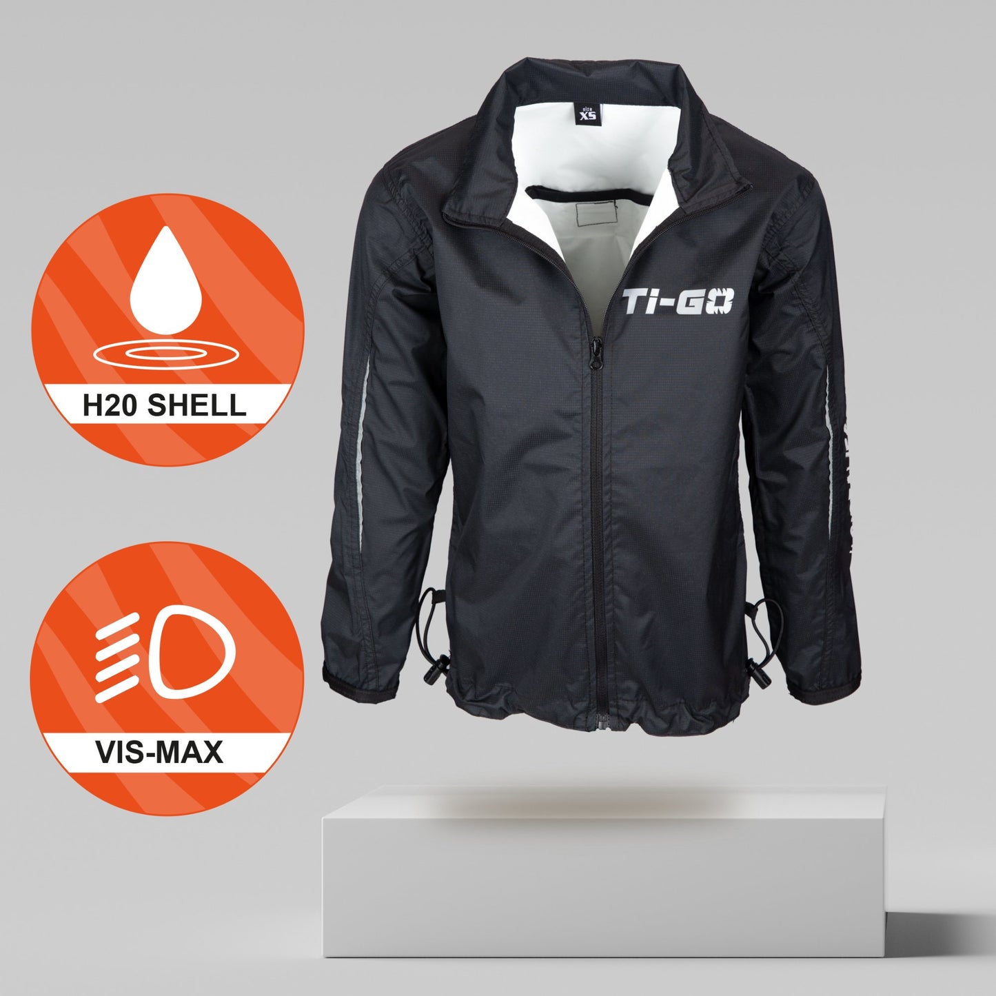Ti-GO 'Totes Dry' Kids Cycling Jacket 2.0