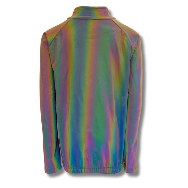 Ti-GO 'Now You See Me' kids' reflective iridescent cycling jacket – product photo 4
