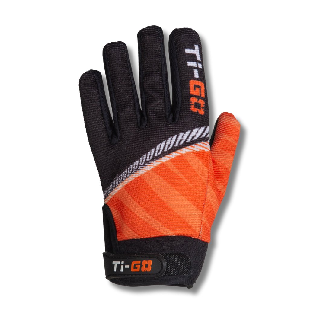 Ti-GO Kids Long Finger Tech Cycling Gloves 2.0