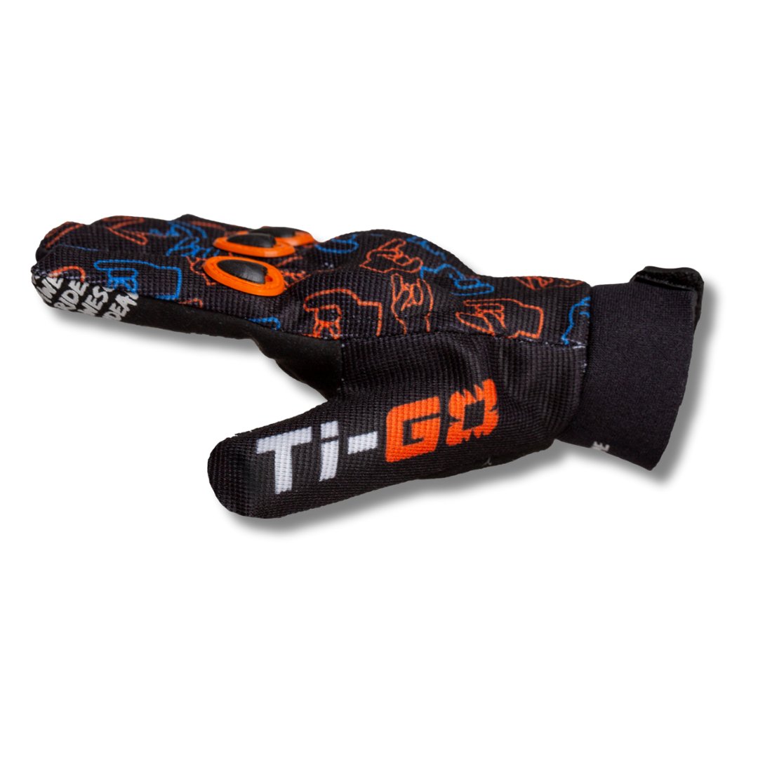 Ti-GO Kids #RideAwesome Pro Cycling D30 Protection Gloves 2.0
