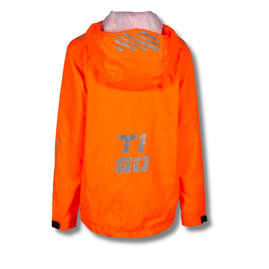 Ti-GO 'Totes Dry' kids' waterproof cycling jacket – product photo 3