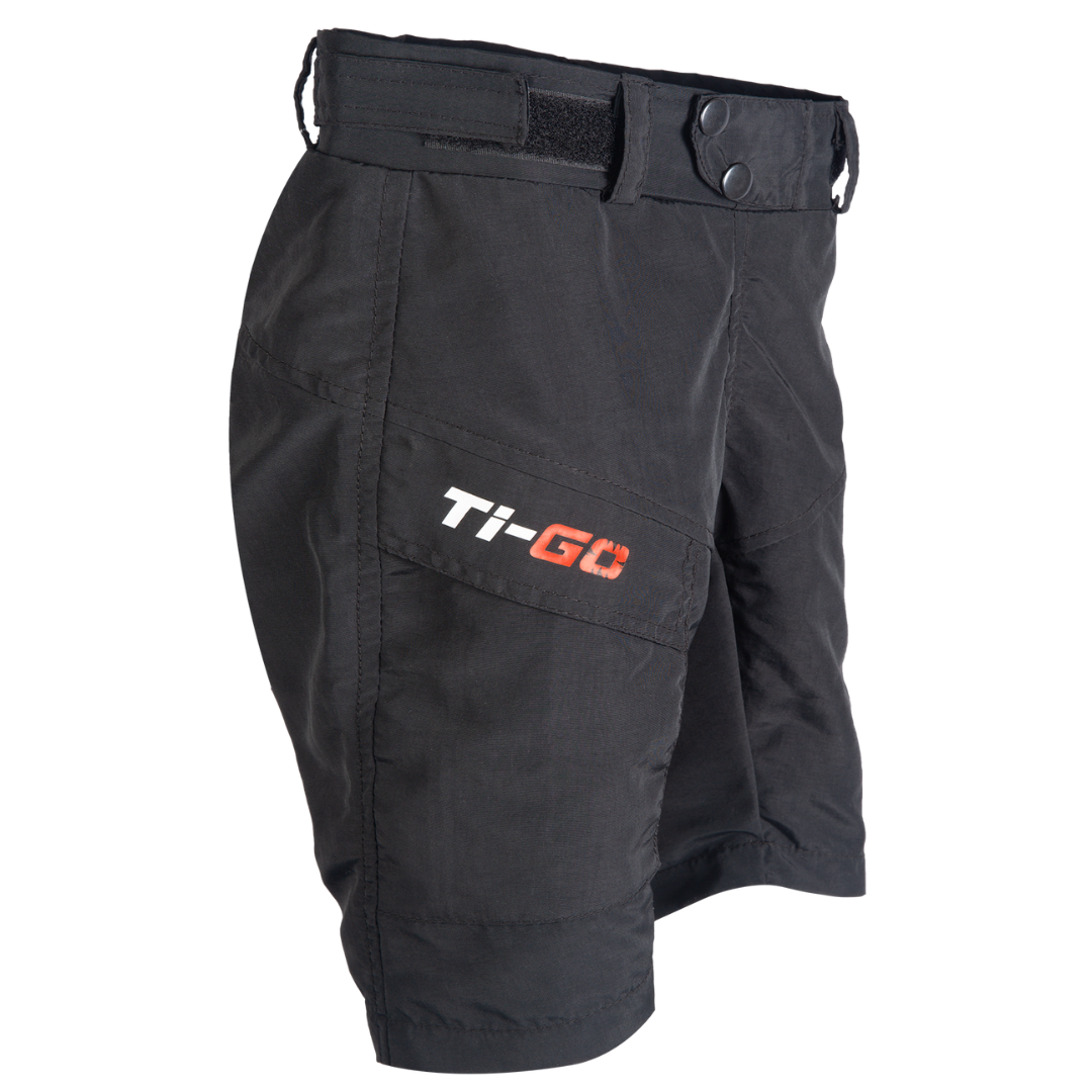 Ti-GO Kids Padded MTB Shorts