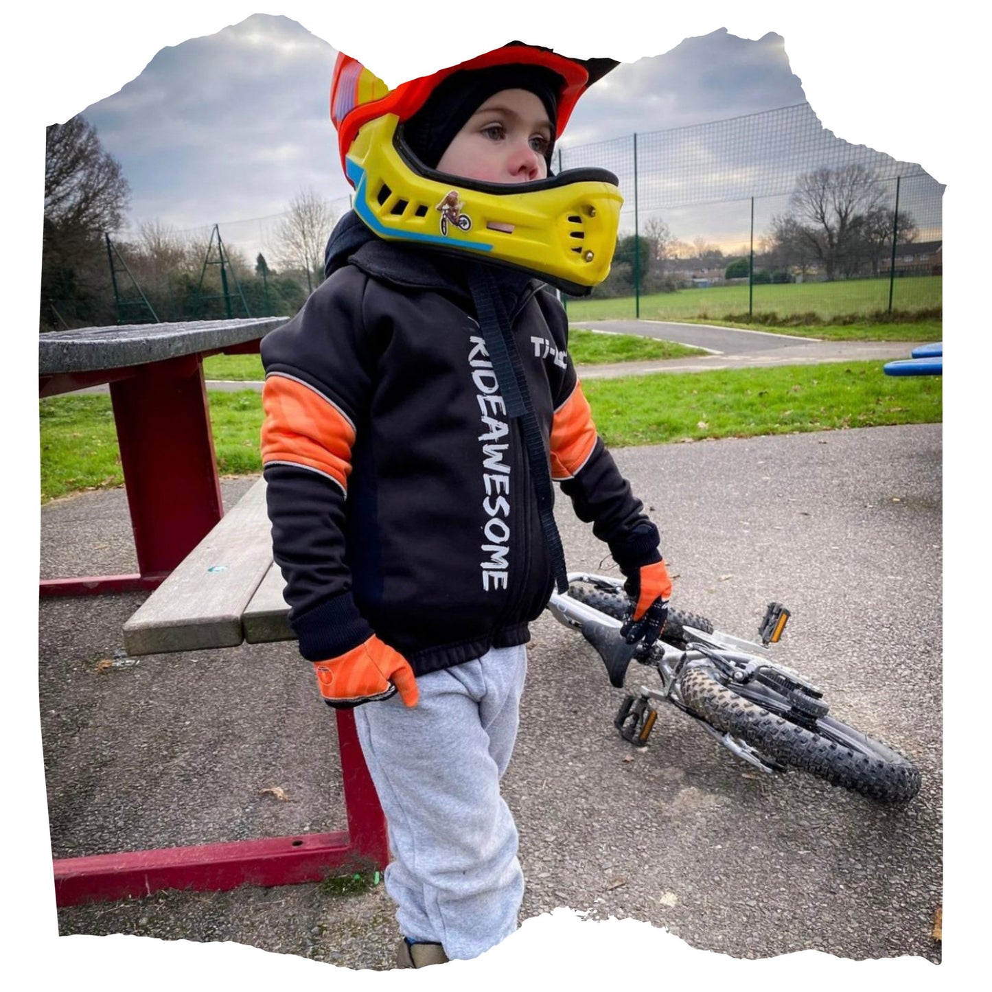 Ti-GO 'Totes Warm' Kids Thermal Cycling Softshell Jacket