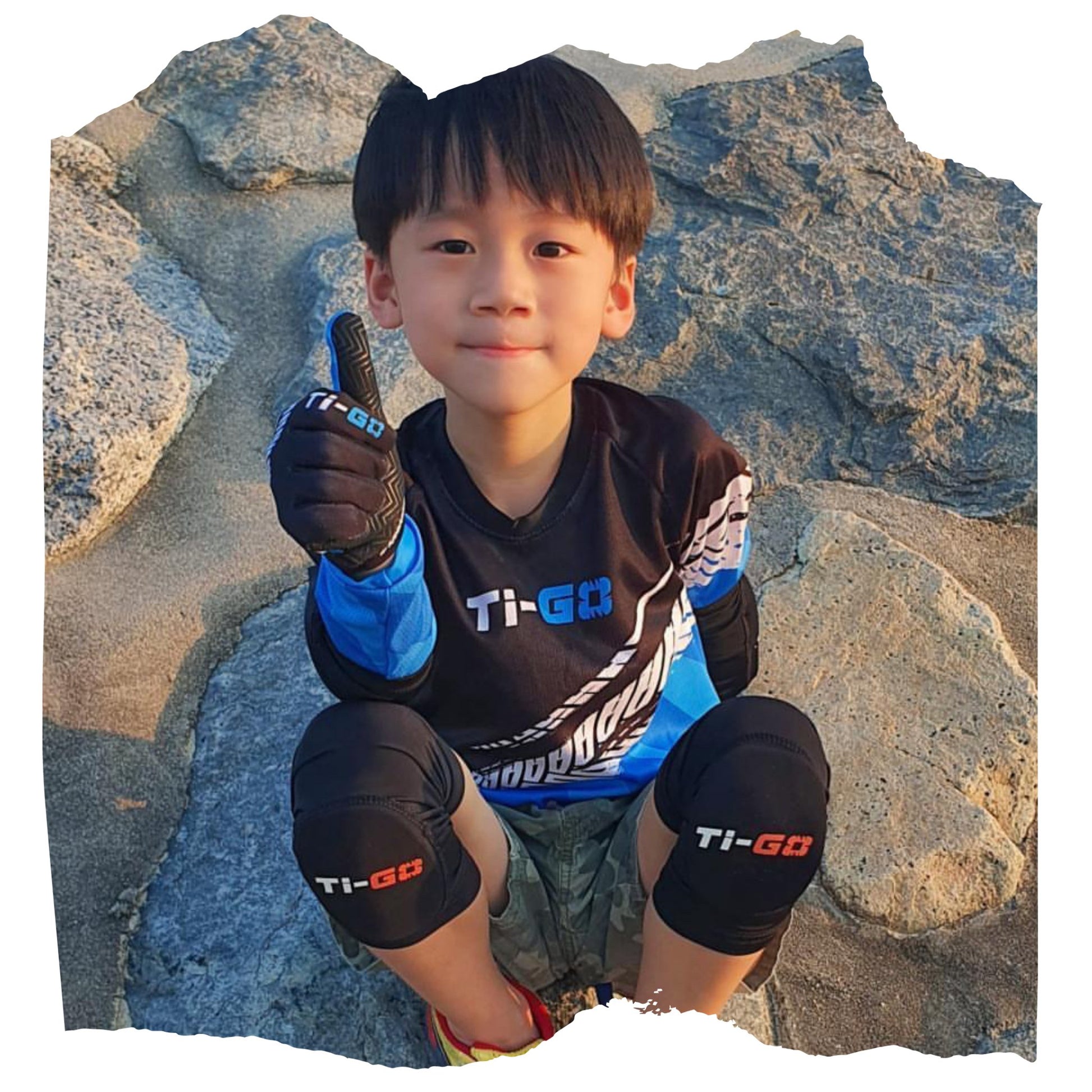 Kids Knee and Elbow Pads - Ti-GO Sport
